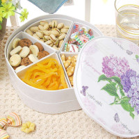 shall希尔紫阳花系列密胺双层糖果盒套装SL 982