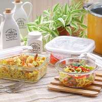 shall希尔方形玻璃保鲜盒两件套 8867