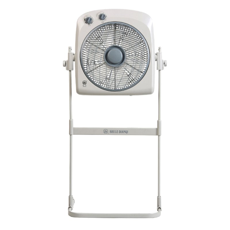 舒乐shule电风扇fzd0630落地扇机械版升降式转页扇