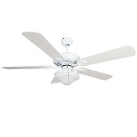 舒乐牌22W节能灯装饰吊扇FDH22-130(白)