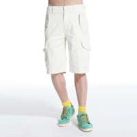 唐狮 男式 休闲多袋中裤111212092001(乳白29)