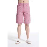 唐狮 男式 休闲多袋中裤111212092007(夕阳红29)