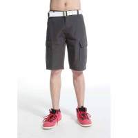 唐狮 男式 休闲多袋中裤111212092008(冷灰色30)