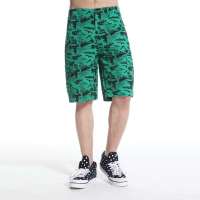 唐狮 男式 休闲多袋中裤111212092010(草绿33)