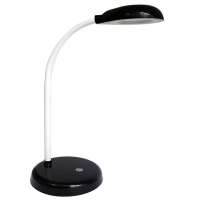 上舜照明 5.5瓦滴水精灵型LED黑色台灯冷白光