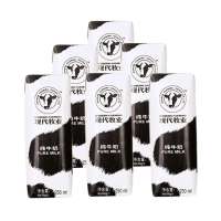 现代牧业纯牛奶(简装)250ml*12盒