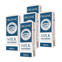 [苏宁易购超市]圣牧全程有机纯牛奶250ml*12盒礼盒装