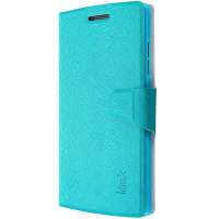 艾美克(IMAK) OPPO X909 Find 5 天逸皮套(松鼠纹)抗震防摔 (青蓝色)