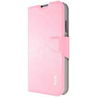 艾美克(IMAK) 三星 i9500 SIV i9502 i9508 i959 天逸皮套(R64纹)超薄可支架 (粉红色)