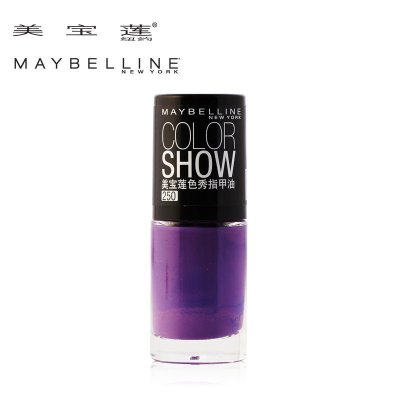 美宝莲(Maybelline)色秀指甲油6.5ml 250