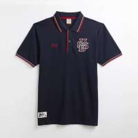 361°男翻领短T恤5211135深蓝M