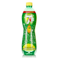 七喜柠檬味汽水600ml单瓶装