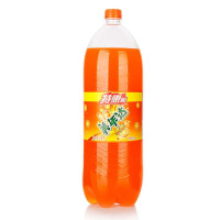 美年达橙味汽水2.5L瓶装