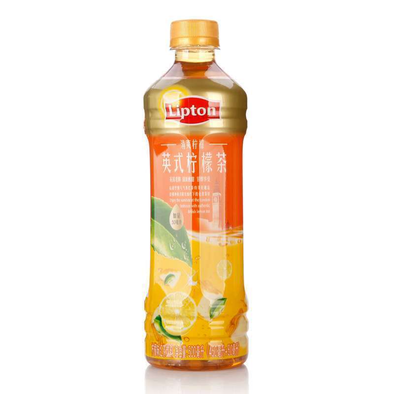 [苏宁超市]立顿绝品醇柠檬味红茶500mL箱装(15瓶/箱) 百事可乐出品