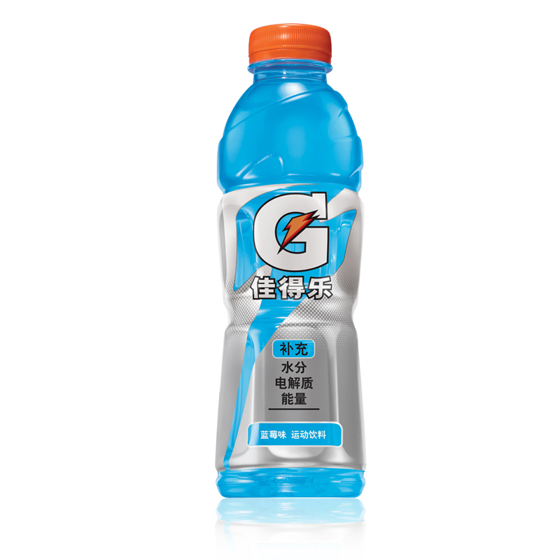 [苏宁超市]百事可乐 佳得乐蓝莓味600ml*15瓶箱装 运动饮料