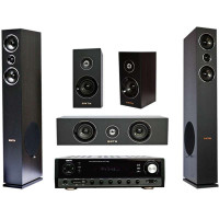 奔腾 (BNTN) 时尚1号 套装家庭影院 木箱影院 5.1声道 侧低音 音响