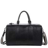 Bostanten/波斯丹顿 商务旅行 压花牛皮男士大容量行李包B10324