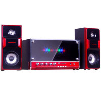 TEINURO 神州天乐TL-M2166多媒体高品质卡拉ok插卡音响(SD/USB/MP3;红色)