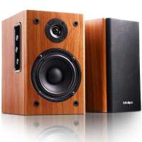 TEINURO 神州天乐TL-M2016多媒体有源2.0古典木质音响(卡拉OK;棕色)