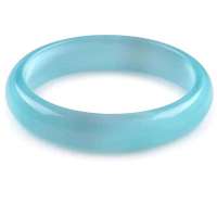 TFF蒂凡 玻璃猫眼石手镯 海蓝