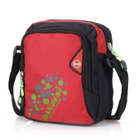 丹杰斯 中性休闲小单肩包-斜挎包 9300 大红