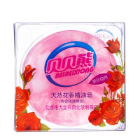 贝贝熊天然花香精油皂(玫瑰精油)128g