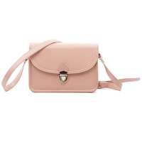 优哈优哈新款韩版时尚糖果色小包斜跨女包XMD09069粉红