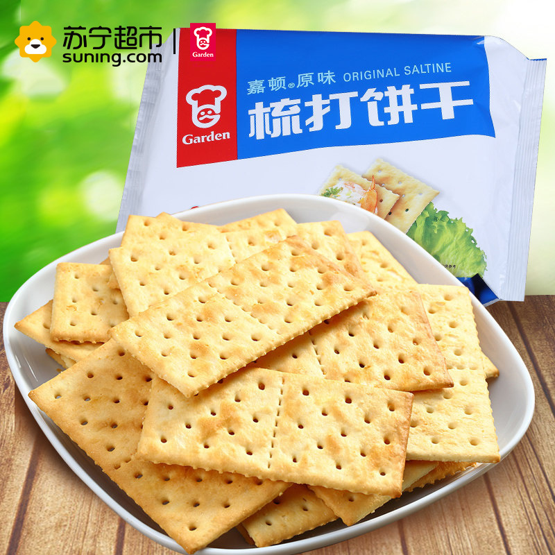 嘉顿(Garden) 梳打饼干(原味)420g/袋