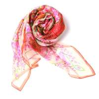 钱塘荷韵幸运之树雪纺长巾1450-3