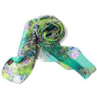 钱塘荷韵瑞缅之花雪纺长巾1453-2