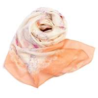 钱塘荷韵心链人字乔围巾1471-3