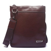 PRAJNAKU 睿库 休闲斜挎包 2012A88 棕色