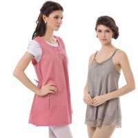 意大利JoynCleon婧麒防辐射服 孕妇装银纤维防辐射孕妇装正品春夏jc8301B粉红色XL