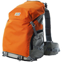 卡斯曼双肩背包AOB1-02浅灰+火焰橙