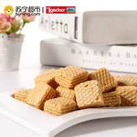 莱家香草味粒粒威化饼干125g 进口威化饼干 休闲零食