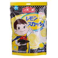 不二家 柠檬夹心脆脆糖袋装120g