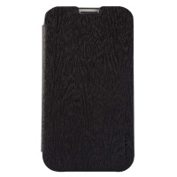 倍思(BASEUS)三星NOTE 2 N7100 N7108 N7102 N719彩薄皮套(黑色)