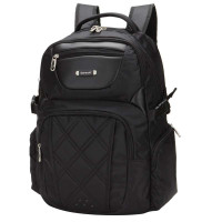 Carany卡拉羊 精诚系列 15.6吋时尚商务数码电脑双肩包 CS59505黑色