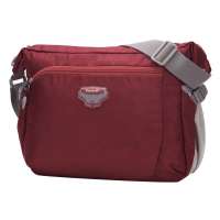 Carany 卡拉羊 城市猎人系列 炫彩时尚轻便防水大容量休闲单肩包 CX49600深红