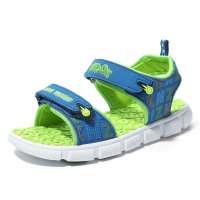 奈足童鞋男童凉鞋儿童凉鞋男童2013夏沙滩鞋男童鞋凉鞋宝兰/黄绿31
