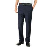 红豆相思鸟男装商务休闲纯色修身正装西裤HDXK13353(B28深蓝31)