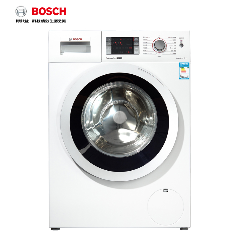 博世(BOSCH) XQG62-WLM244600W 6.2公斤 变频降噪滚筒洗衣机(白色)高清大图