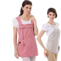 JoynCleon婧麒防辐射服 孕妇装银纤维防辐射孕妇装正品防辐射肚兜jc8311A粉红色XL