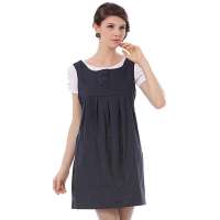 婧麒孕妇防辐射服 防辐射服 孕妇装防辐射孕妇装正品春夏衣服特价jc8307藏青色XL