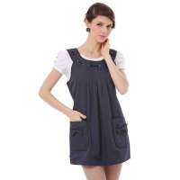 婧麒防辐射服 孕妇装防辐射孕妇装正品春夏孕妇防辐射服特价衣服jc8330藏青色L