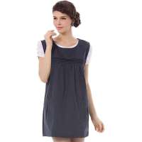 意大利JoynCleon孕妇防辐射服 孕妇装防辐射孕妇装正品春夏衣jc8310藏青色L