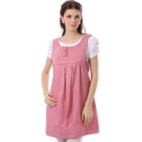 婧麒孕妇防辐射服防辐射服 孕妇装防辐射孕妇装正品春夏衣服特价jc8307粉红色XL