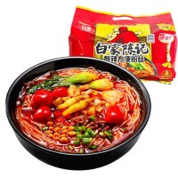 白家陈记酸辣方便红薯粉丝540g 五连包 酸辣粉丝 速食粉丝 方便粉丝 酸辣粉 红薯粉丝 方便面粉丝 即食速食粉