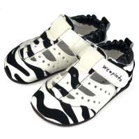 优安 品优马系列夏款宝宝凉鞋 斑马纹婴儿学步软底 潮妈必选P12003 斑马 11.5cm