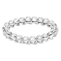 TFF蒂凡 天然白水晶手链(附带珠宝鉴定证书)